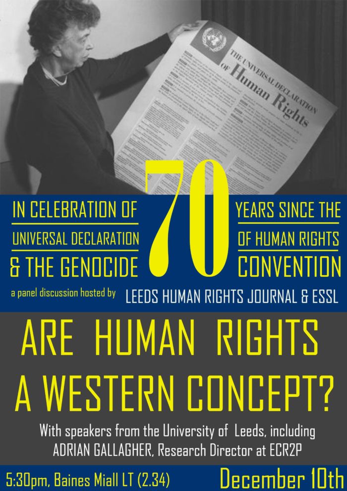 ‘Are Human Rights A Western Concept?’: UDHR Anniversary Event